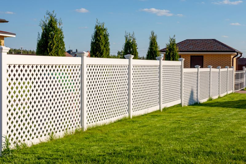 Pvc Lattice Fence Installation in Kansas City, MO