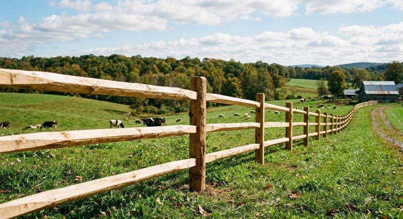 Rail Fence Replacement in Roseville, CA