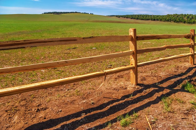 Rustic Fence Installation in Roseville, CA