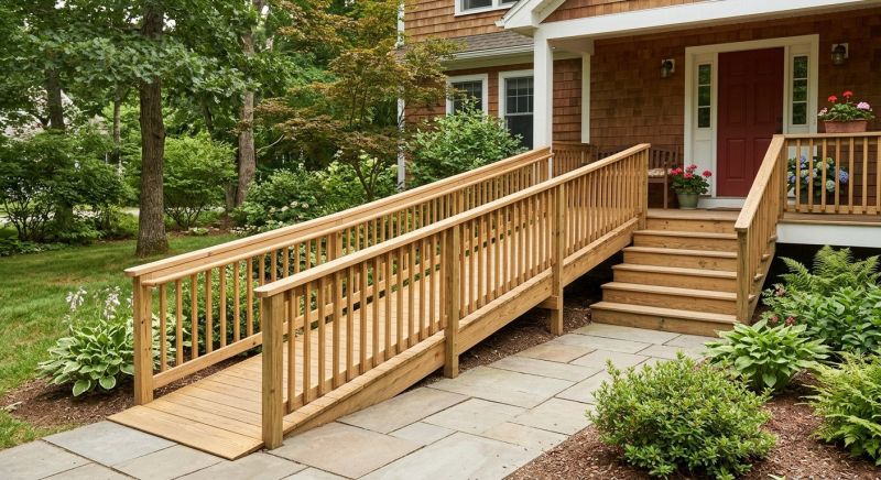 Stair Ramp Construction in Wilmington, NC