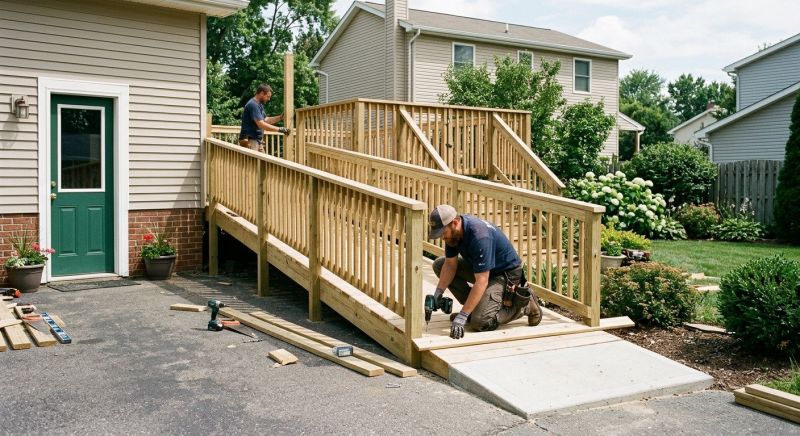 Stair Ramp Construction in Wilmington, NC