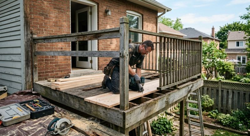 Terrace Railing Repair in Seattle, WA