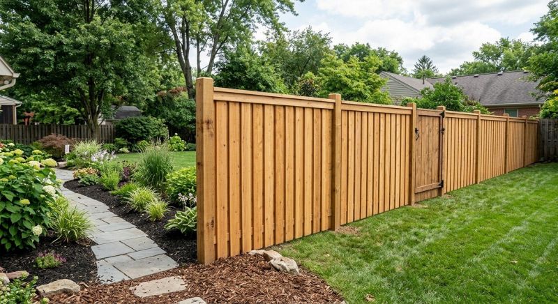 Timber Fence Installation in Roseville, CA