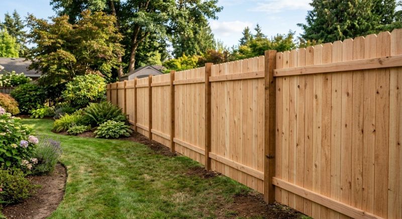 Treated Fence Installation in Sacramento, CA