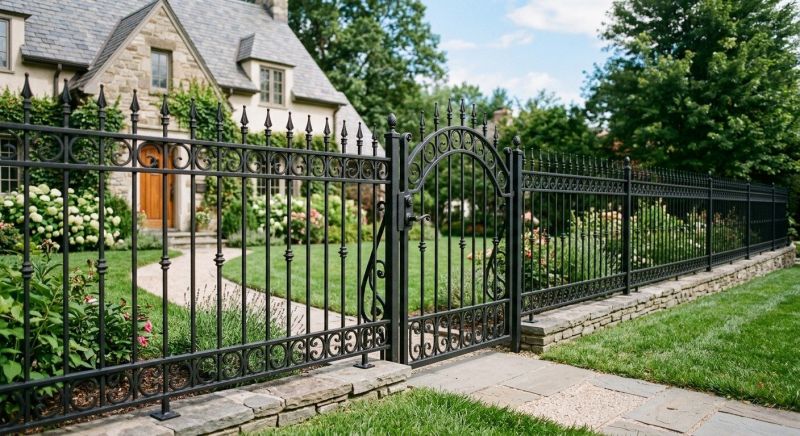 Victorian Fence Installation in Alpharetta, GA