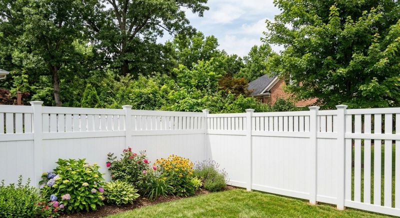 Vinyl Fence Replacement in Wilmington, NC