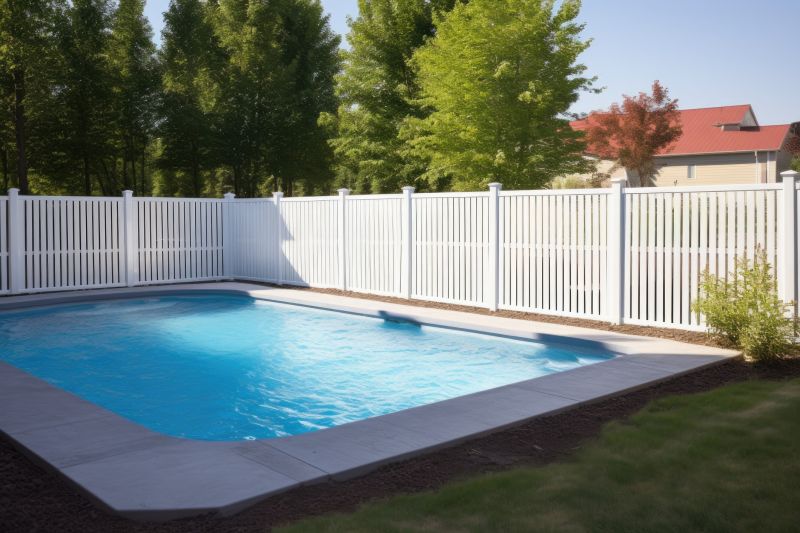 Vinyl Pool Fence Installation in Wilmington, NC