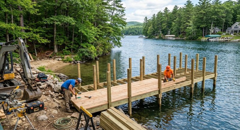 Water Dock Installation in Alpharetta, GA