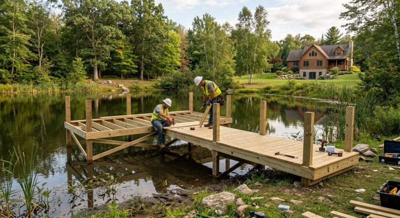 Water Dock Installation in Kansas City, KS