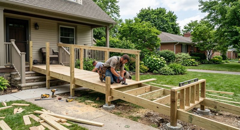 Wheelchair Ramp Installation in Kansas City, KS