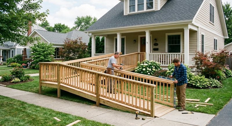 Wheelchair Ramp Replacement in Kansas City, KS