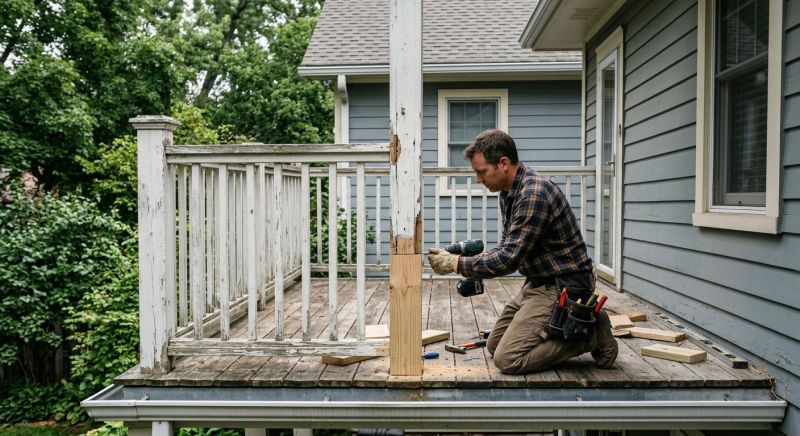 Wood Balcony Repair in Seattle, WA