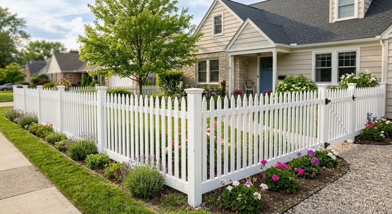 Wood Picket Fence Installation in Pearland, TX