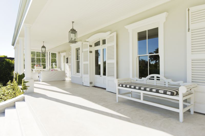 Elegant Wood Porch Design