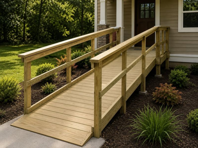 Wood Ramp Service in Kansas City, KS