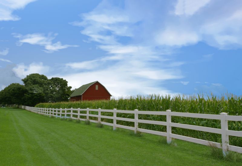 Wooden Farm Fence Installation in Sacramento, CA