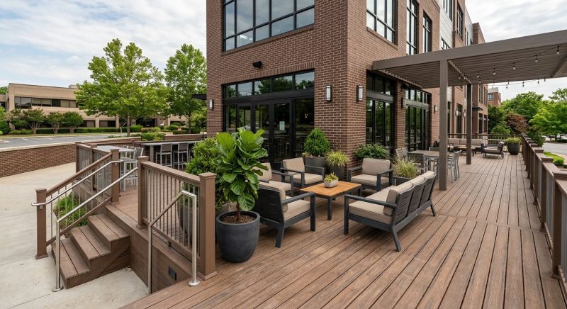 Wooden Patio Installation in Redmond, WA
