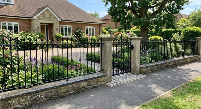 Wrought Iron Fence Installation in Alpharetta, GA